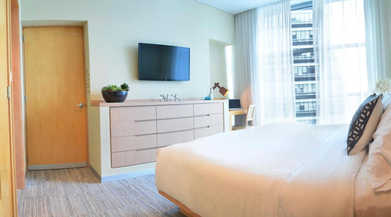 Stadia Suites Mexico City Santa Fe 외부 사진 A bedroom at the Hotel Commonwealth